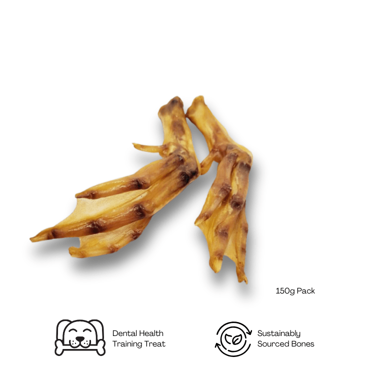 Air - Dried Duck Feet - howlerpetfoods