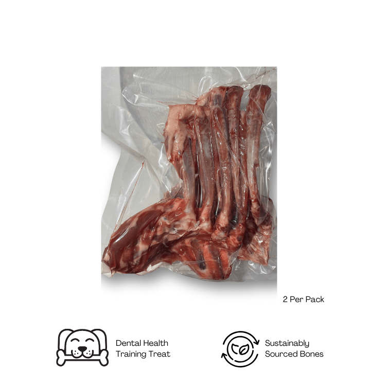 Premium Lamb Rib Rack - howlerpetfoods