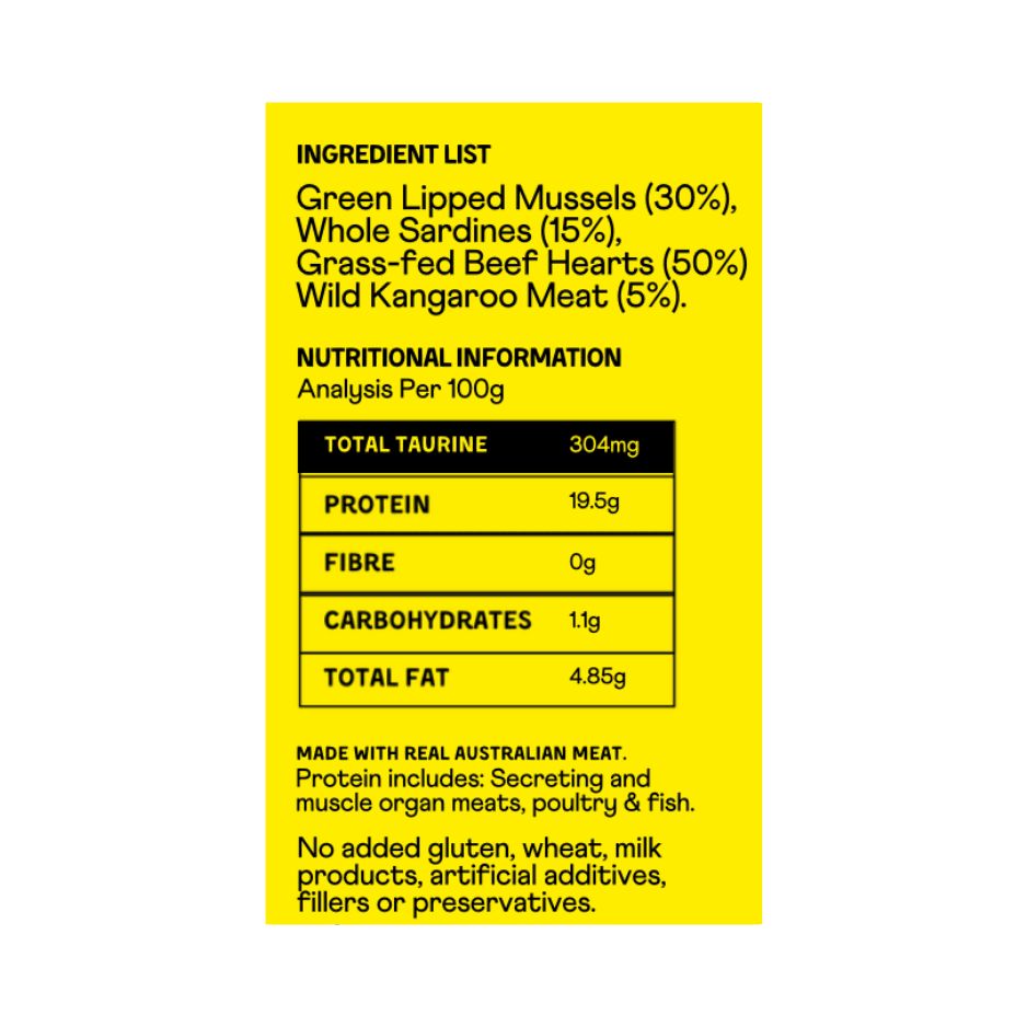 Taurine Plus Powder 100g - howlerpetfoods