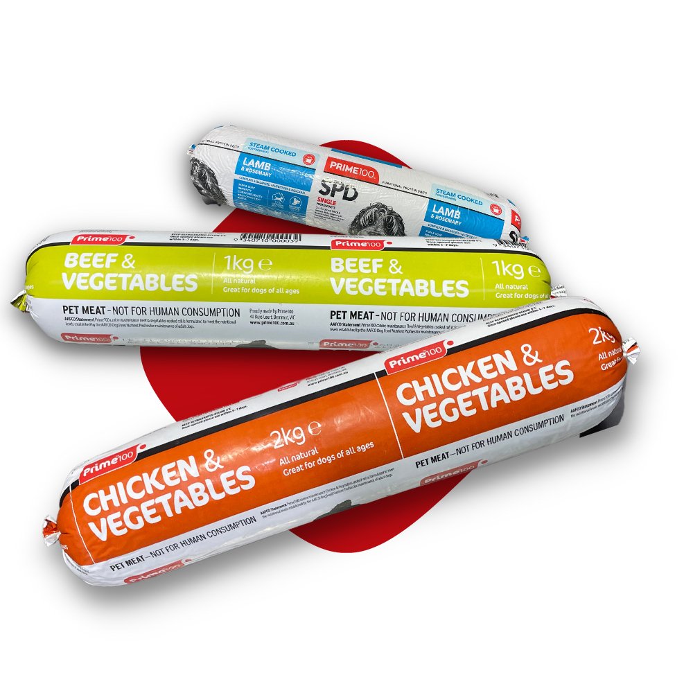 Prime100 Rolls - howlerpetfoods