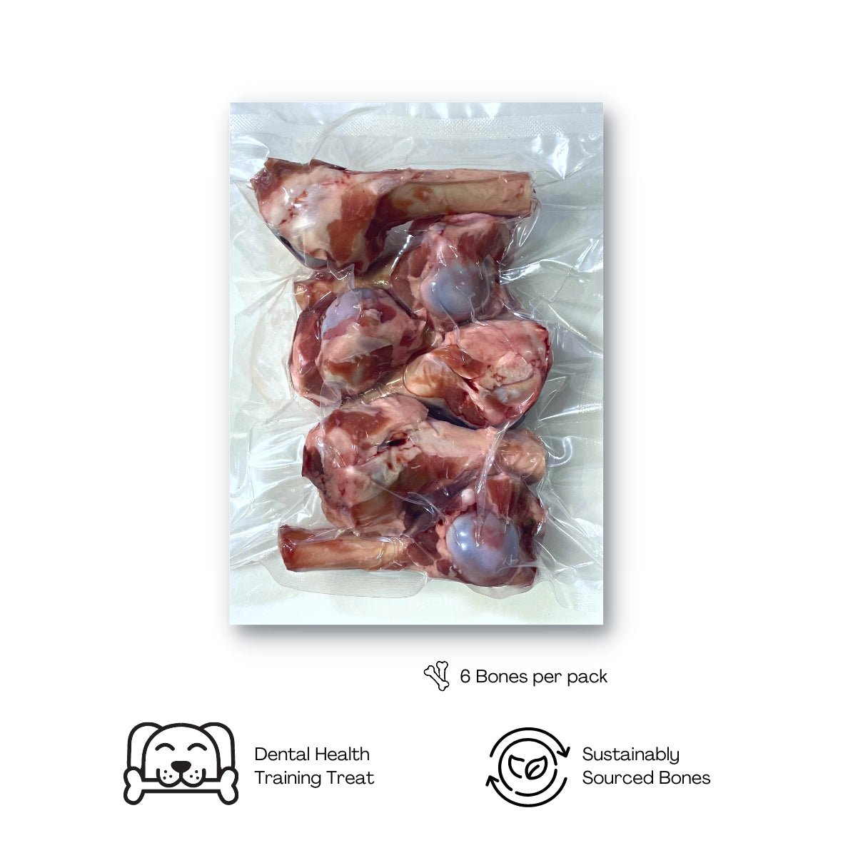 Lamb Marrow Bones - howlerpetfoods